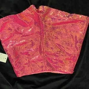 Gorgeous sequin statement shorts